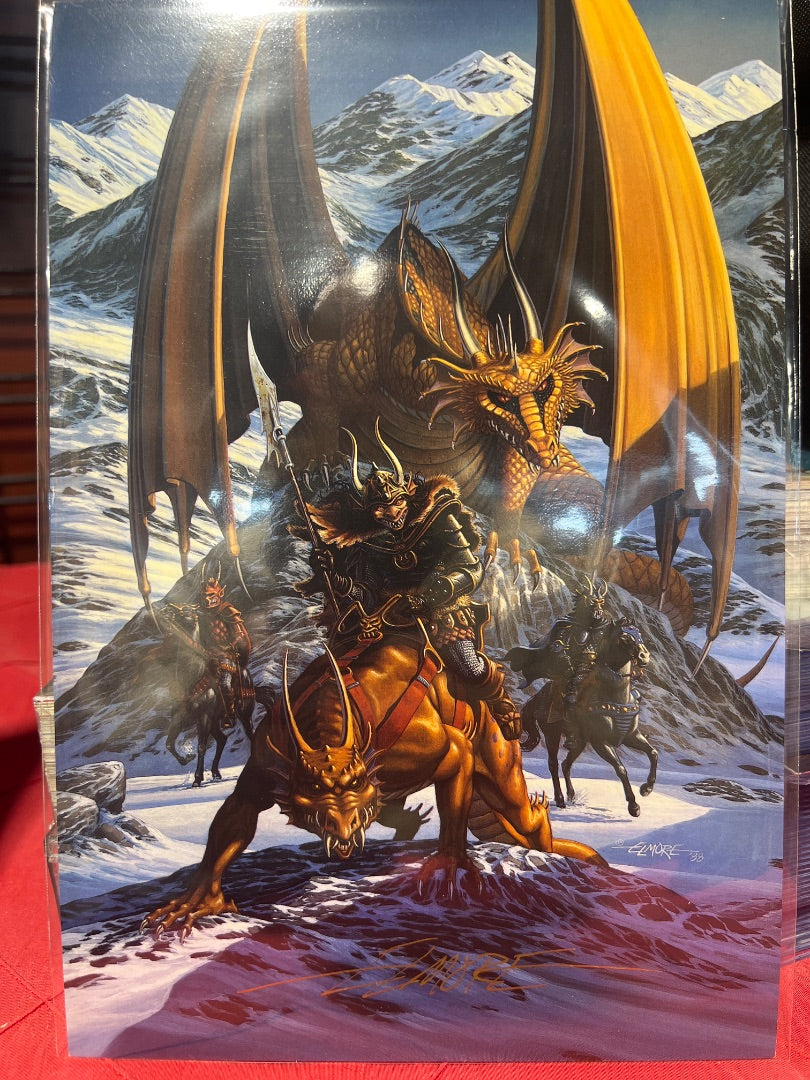 Elmore collossal card #10 signed