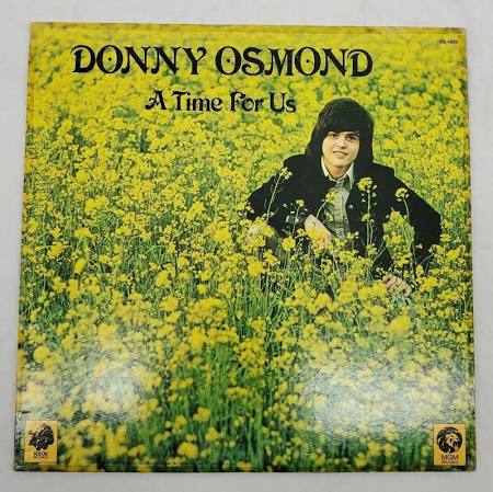 Donny Osmond: A Time For Us - Vinyl Lp - Mgm Records