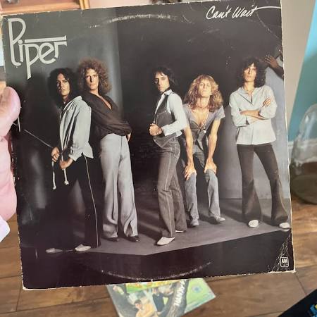 Piper Can't Wait Record Album Vinyl Lp