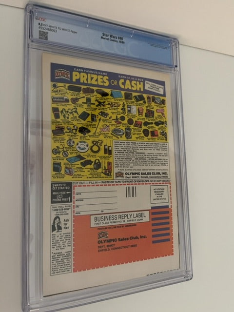Star Wars #40 CGC 8.5