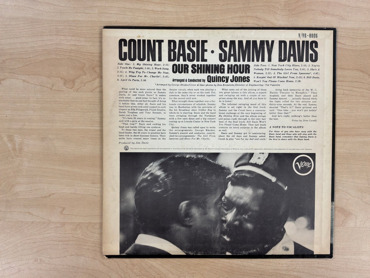 Sammy Davis/ Count Basie - Our Shining Hour