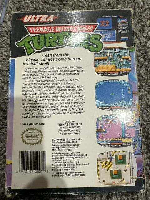 Tmnt nes game