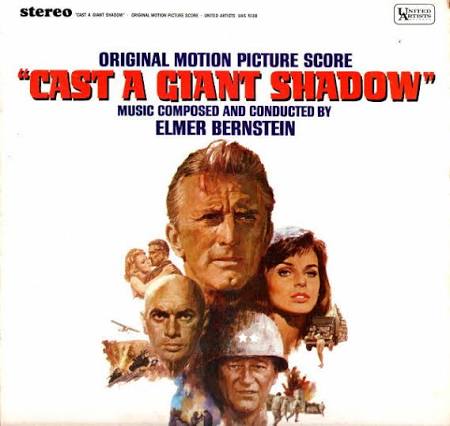 Elmer Bernstein Cast A Giant Shadow US Vinyl LP Album Record