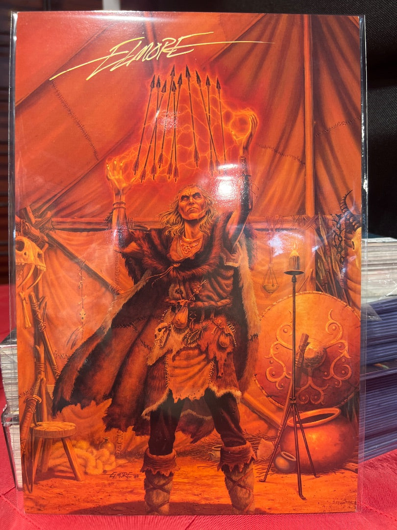 Elmore collossal card #7 signed