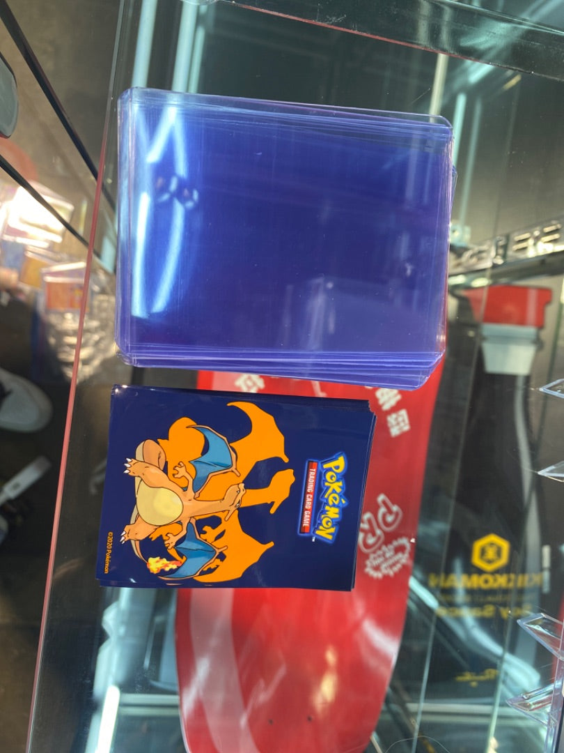 Hard shell top loader, with a care sleeve