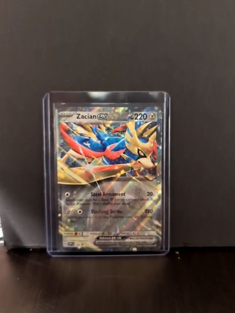 Zacian ex 198 Black Star Promo Slashing Legends