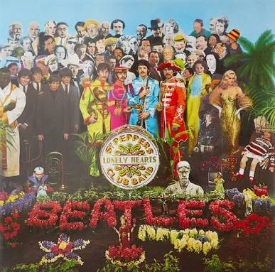 beatles sgt pepper vinyl PCS 7027
