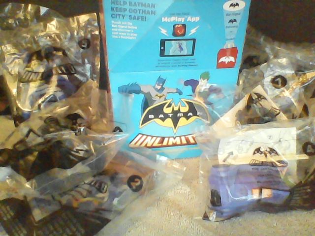 McDonald's Batman Unlimited set 8/8