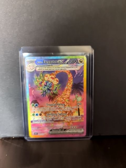 Surging Sparks Alolan Exeggutor EX 242/191 Special Illustration Rare Mint