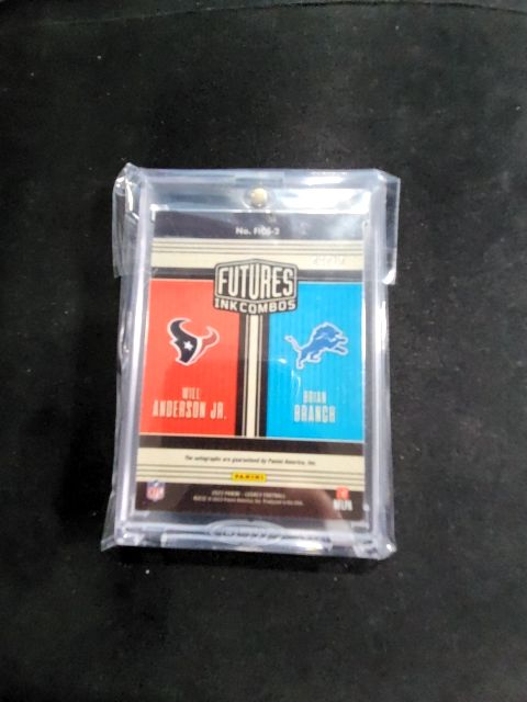 2023 Legacy Dual Autograph Brian Branch, Will Anderson Jr.