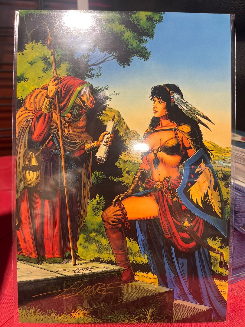 Elmore collossal card #41 signed
