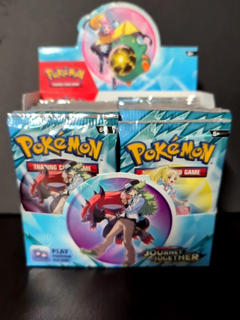 Pokemon SV Journey Together Booster Pack - 10 Cards / Pack - Random Art - SEALED