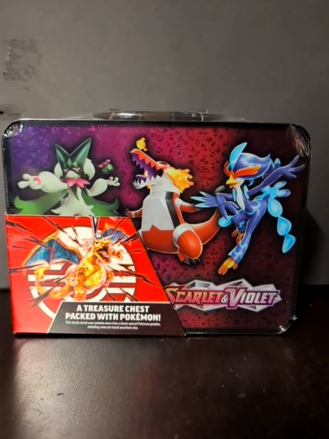 2023 POKEMON COLLECTOR CHEST/LUNCHBOX SEALED CHARIZARD