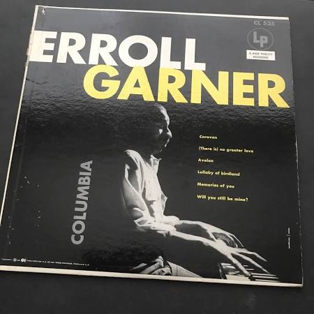 Erroll Garner Erroll Garner 1956 Vinyl Lp