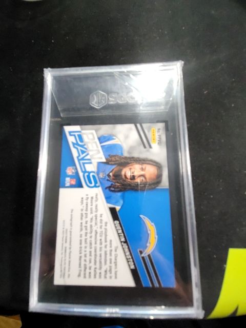 2023 Elite Quentin Johnston Autograph SGC 9