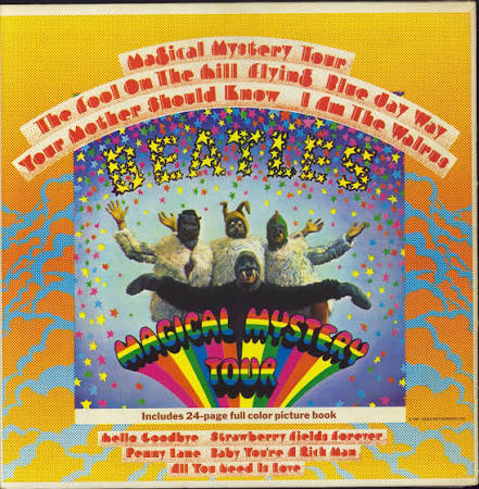 The Beatles Magical Mystery Tour - 1st EX 1967 USA Vinyl LP SMAL2835
