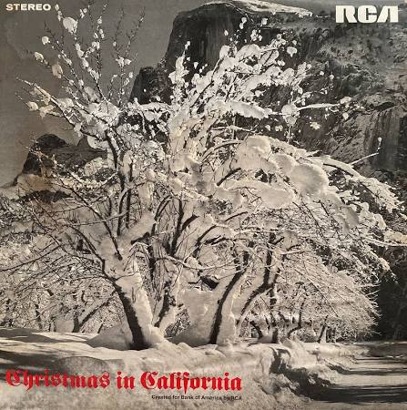 Christmas in California LP 1968 Belafonte, Mancini, Leontyne Price