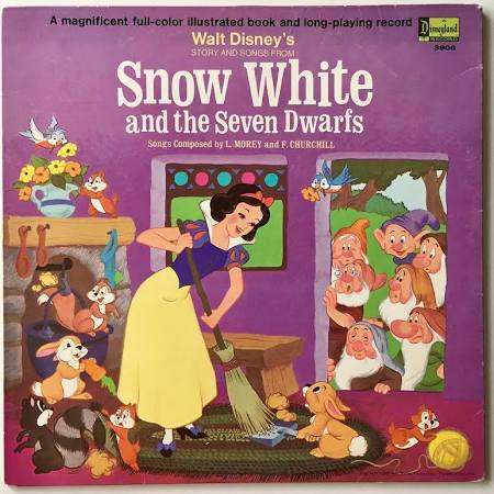 Snow White and the Seven Dwarfs LP Vinyl Record Album