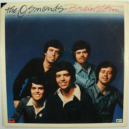 Osmonds Brainstorm - - Kolob Records - 33 Lp 12" Vinyl Record