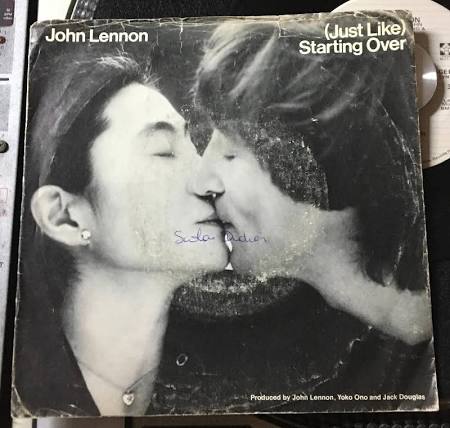 1980 John Lennon - (Just Like) Starting Over , Vinyl
