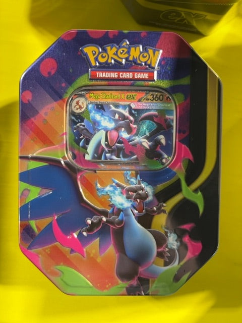 Mega Charizard tin