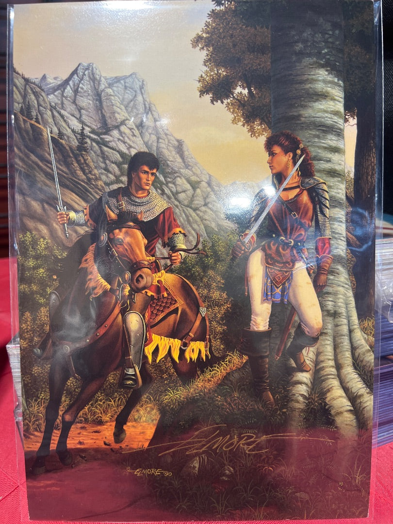 Elmore collossal card #38 signed