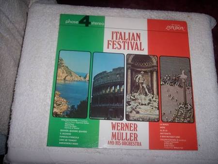 italian Festival--werner Muller And His Orchestra Vinyl 878