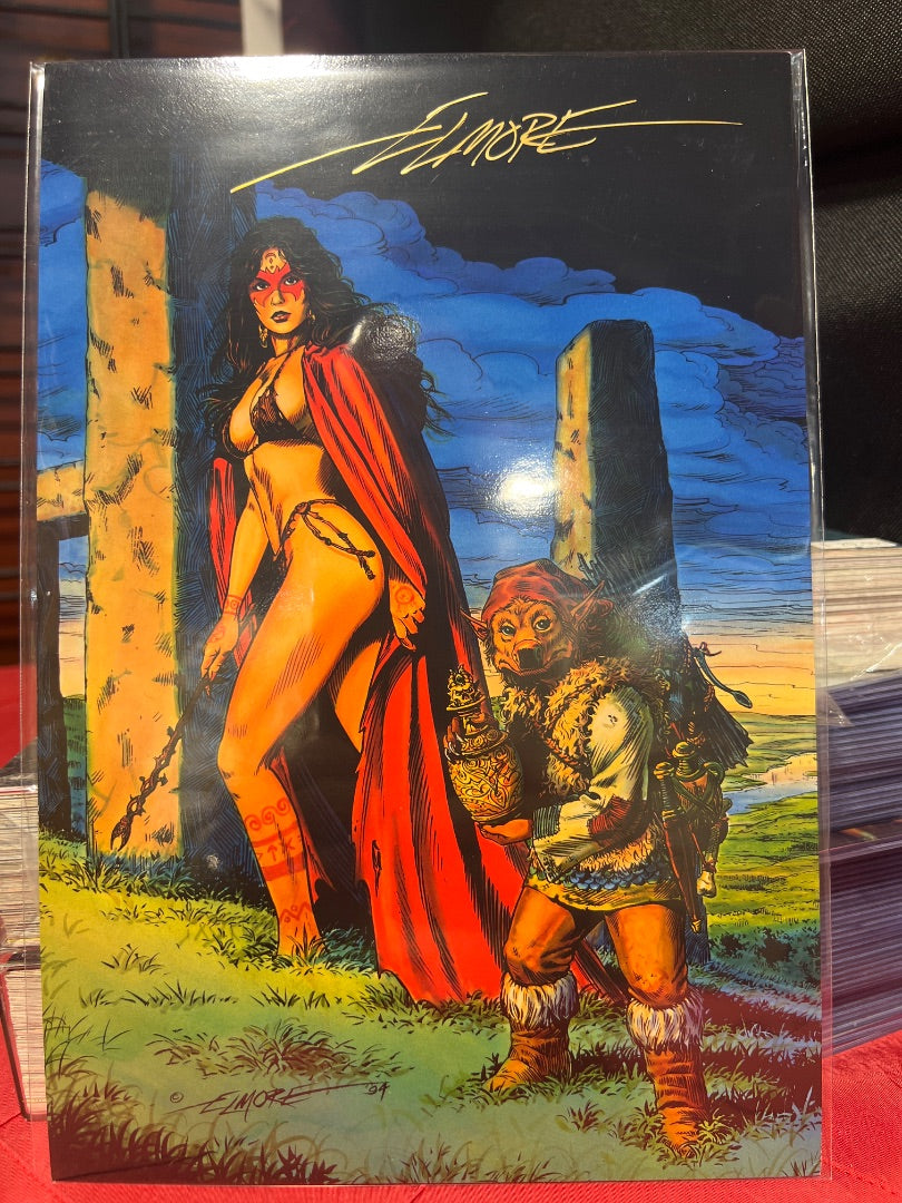Elmore collossal card #17 signed