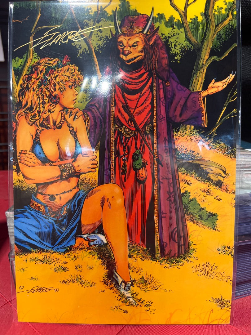 Elmore collossal card #24 signed