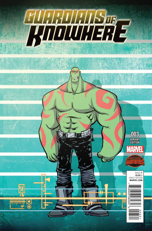 Guardians Of Knowhere #3 Young Connecting D Variant
