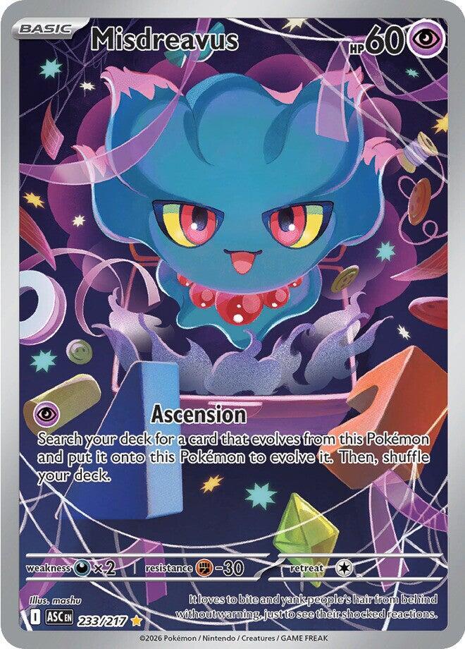 Misdreavus - 233/217 - ME: Ascended Heroes (ASC)