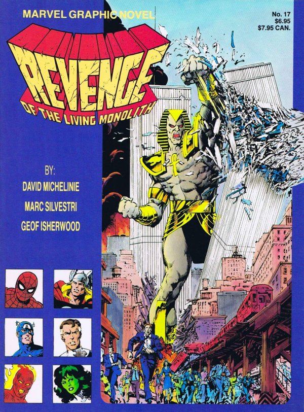 Marvel Graphic Novel #17 Revenge of the Living Monolith