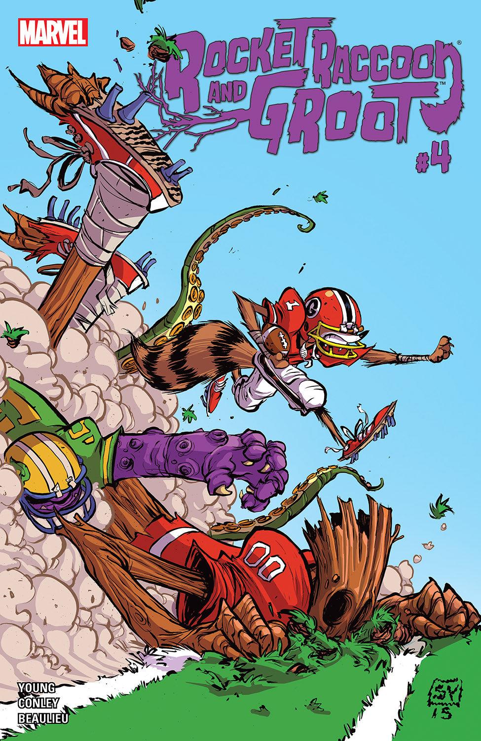 Rocket Raccoon And Groot #4