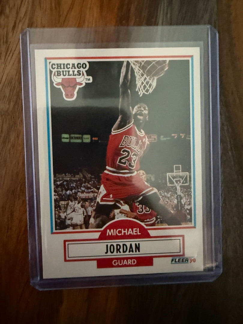 Micheal Jordan Fleer 1990