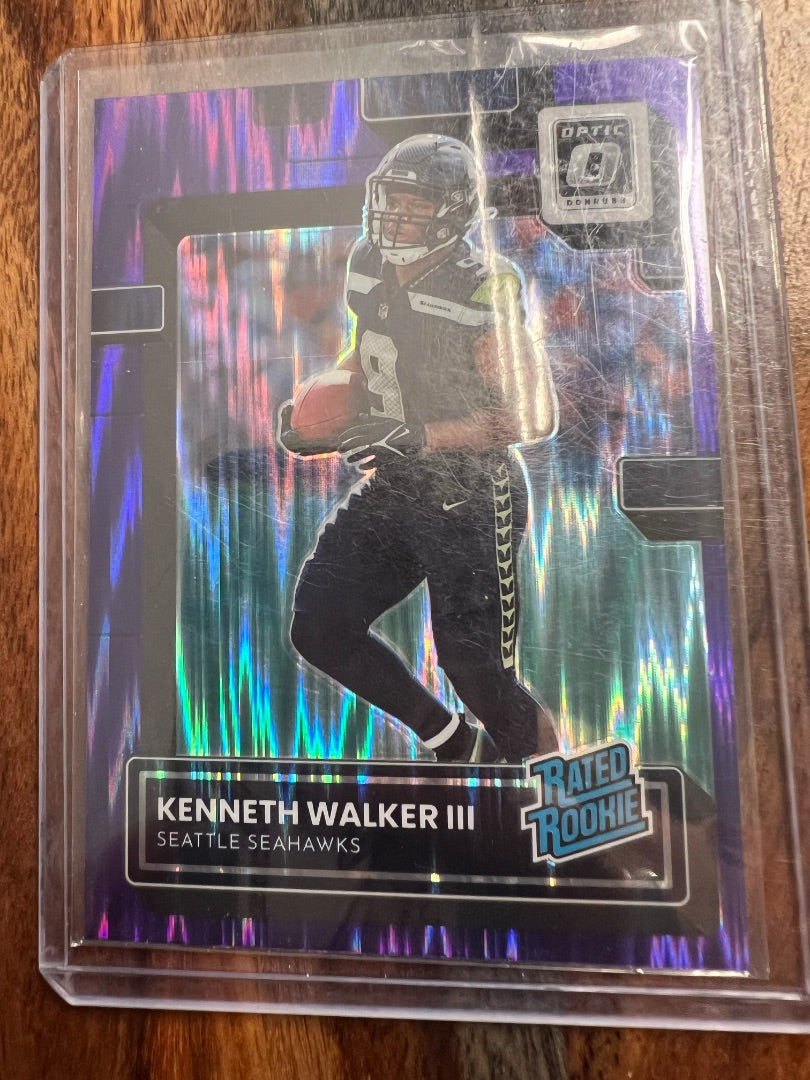 Kenneth Walker Rated Rookie Optic