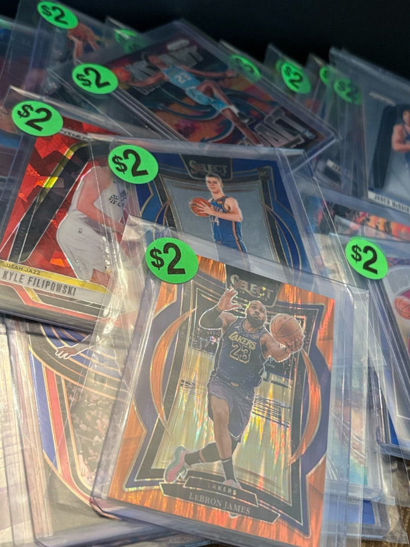 NBA Basketball Card (Single Card $2)