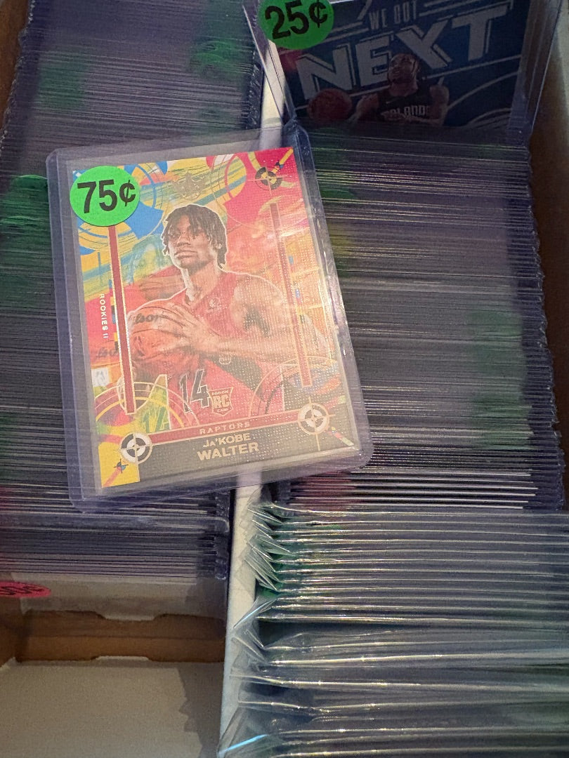 NBA Basketball Card (Single Card $ .75)