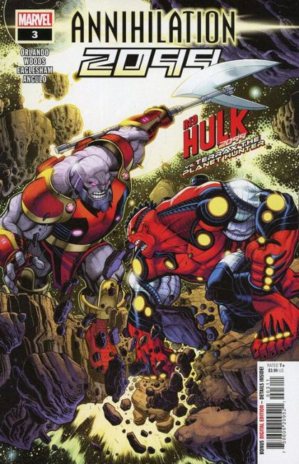 Annihilation 2099 #3A Nick Bradshaw Regular