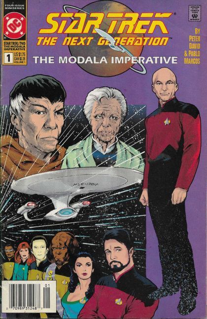 Star Trek: The Next Generation - The Modala Imperative (1991) #1B Newsstand Edition