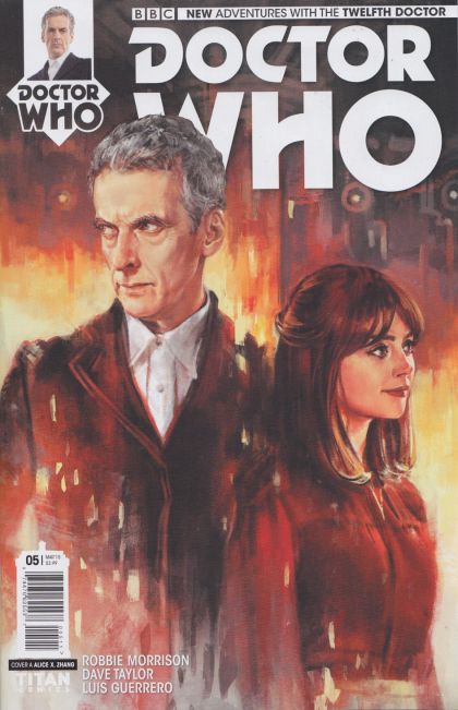 Doctor Who: New Adventures With The Twelfth Doctor #5A Regular Alice X. Zhang Cover