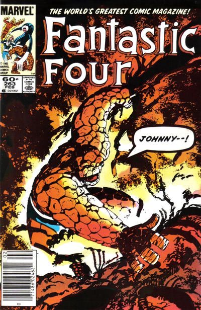 Fantastic Four, Vol. 1 #263B Newsstand Edition