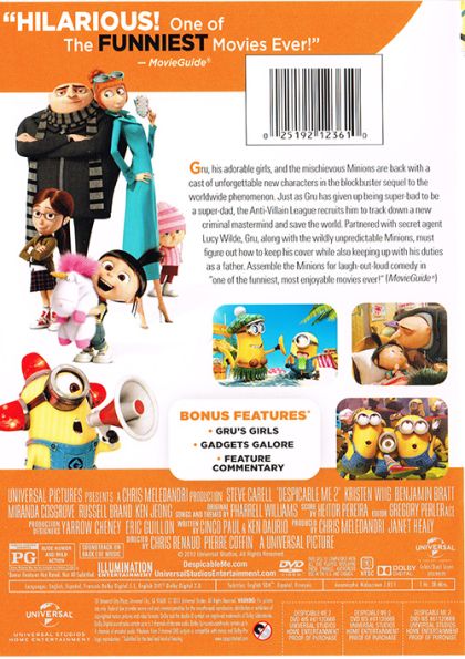 Despicable Me 2 (2013) - DVD