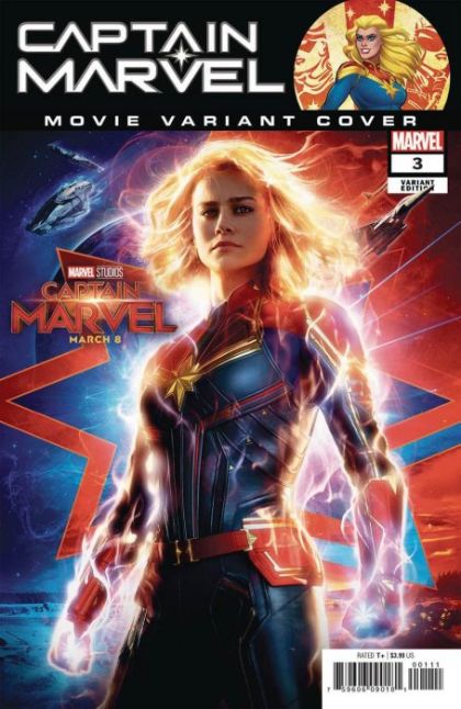 Captain Marvel, Vol. 11 #3B Movie Variant