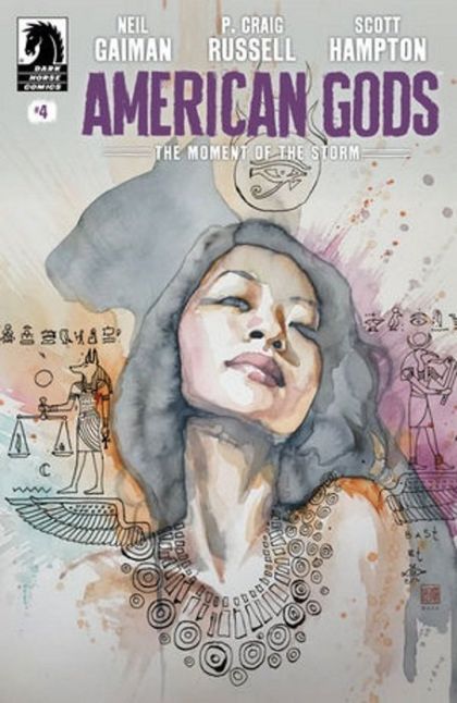 American Gods: The Moment Of The Storm #4B Variant David Mack Cover