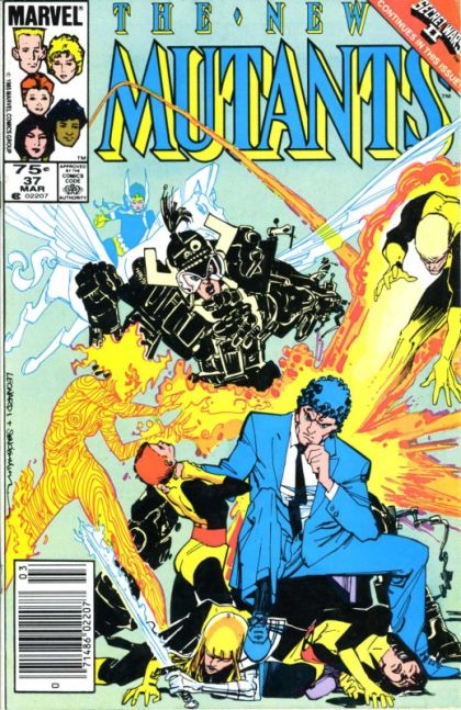 New Mutants, Vol. 1 #37B Newsstand Edition