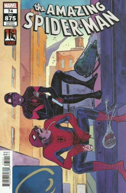The Amazing Spider-Man, Vol. 5 #74B Sara Pichelli Miles Morales Spider-Man 10th Anniversary Variant