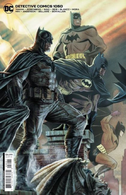 Detective Comics, Vol. 3 #1050B Lee Bermejo The Many Phases Of The Dark Knight Card Stock  variant