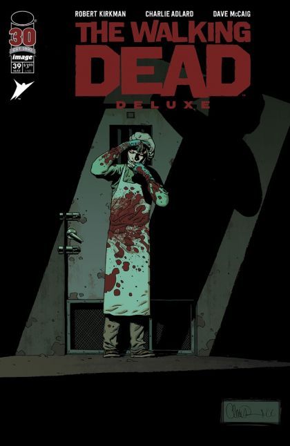 The Walking Dead Deluxe #39B Charlie Adlard & Dave McCaig Cover