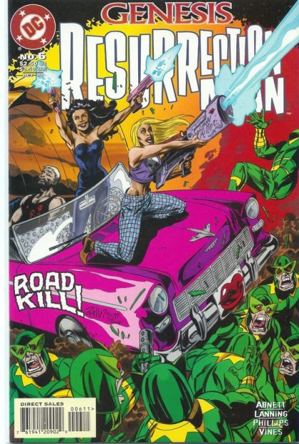 Resurrection Man, Vol. 1 #6 Direct Edition
