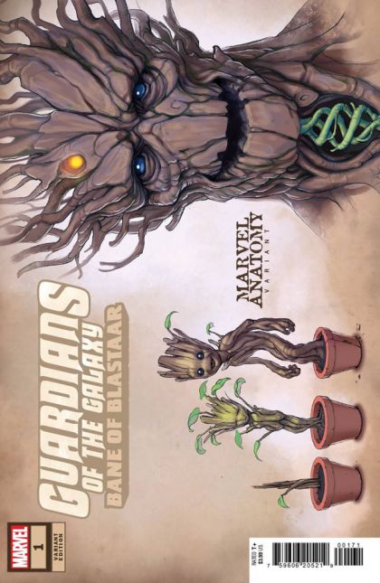 Guardians of the Galaxy: Bane Of Blastaar #1B Marvel Anatomy Variant